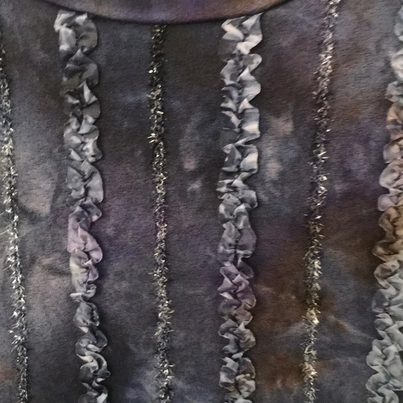 CDW tank top with baby ruffles and sparkles - Picture 2 of 6